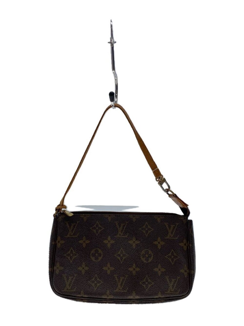 LOUIS VUITTON Pochette Accessoires Monogram Canvas Brown
